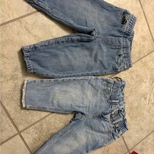 Baby GAP Relaxed Denim Jeans in Light Blue size 18-24mo. (2)